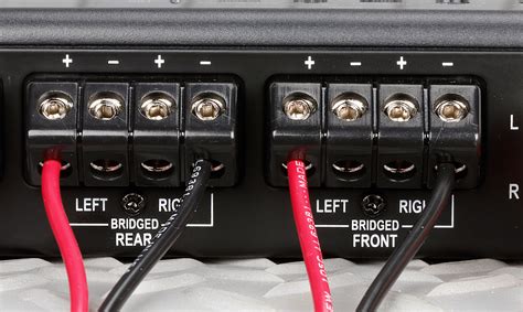 how to bridge two amplifiers.